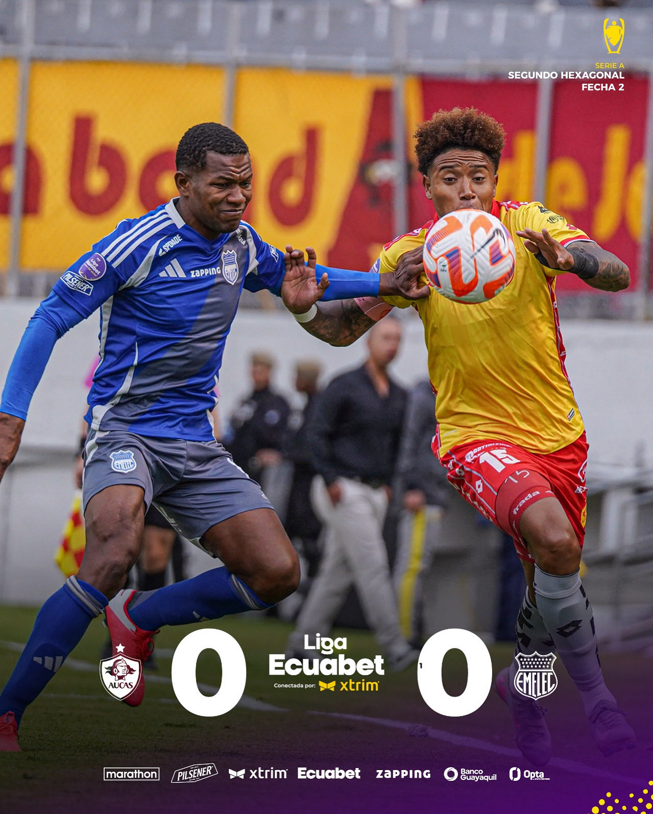 Aucas 0-0 Emelec