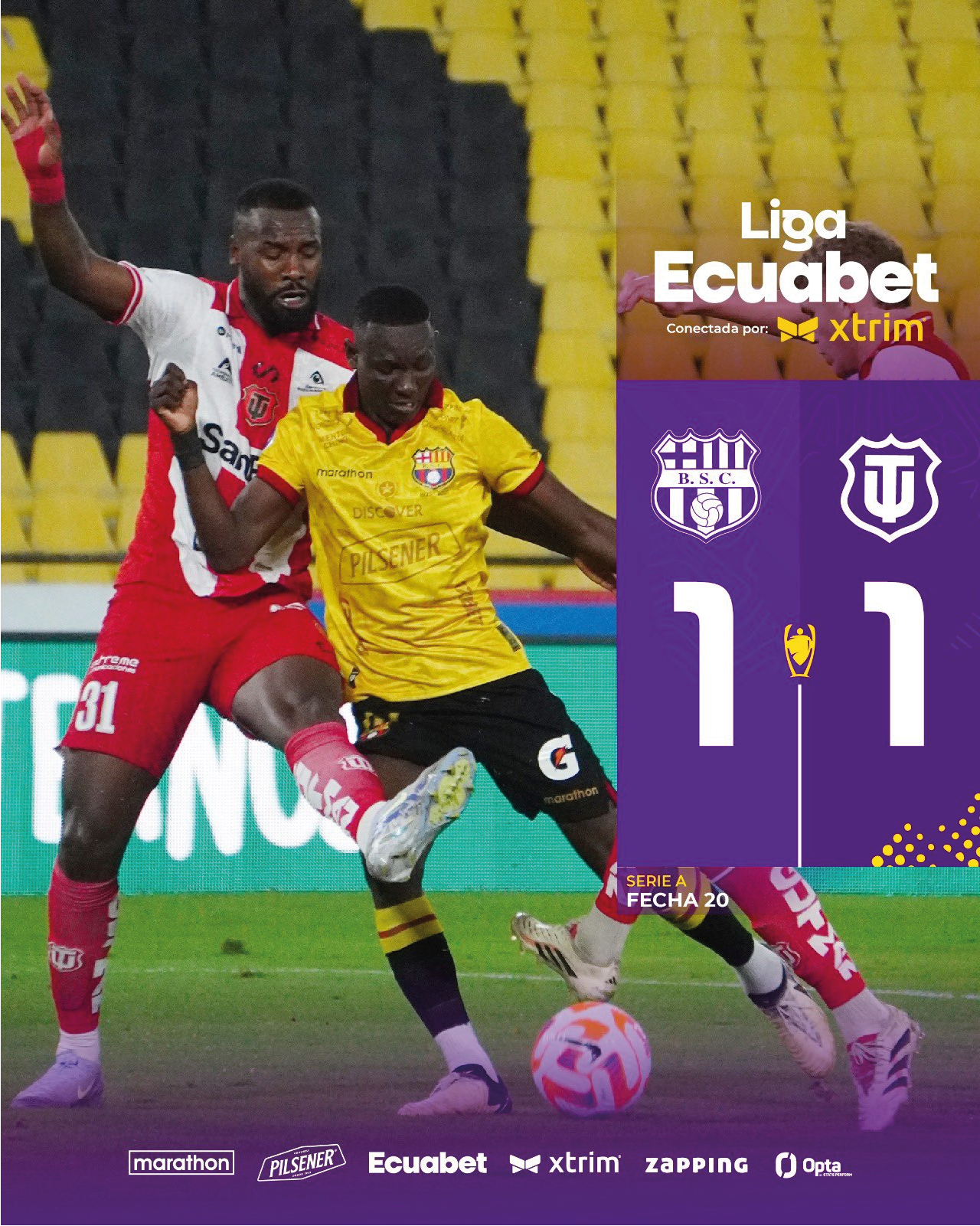 Barcelona 1-1 Técnico U.