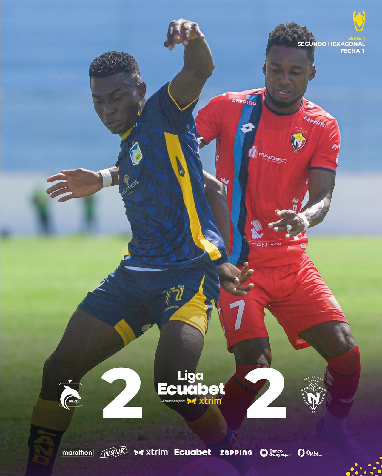 Delfín 2-2 El Nacional