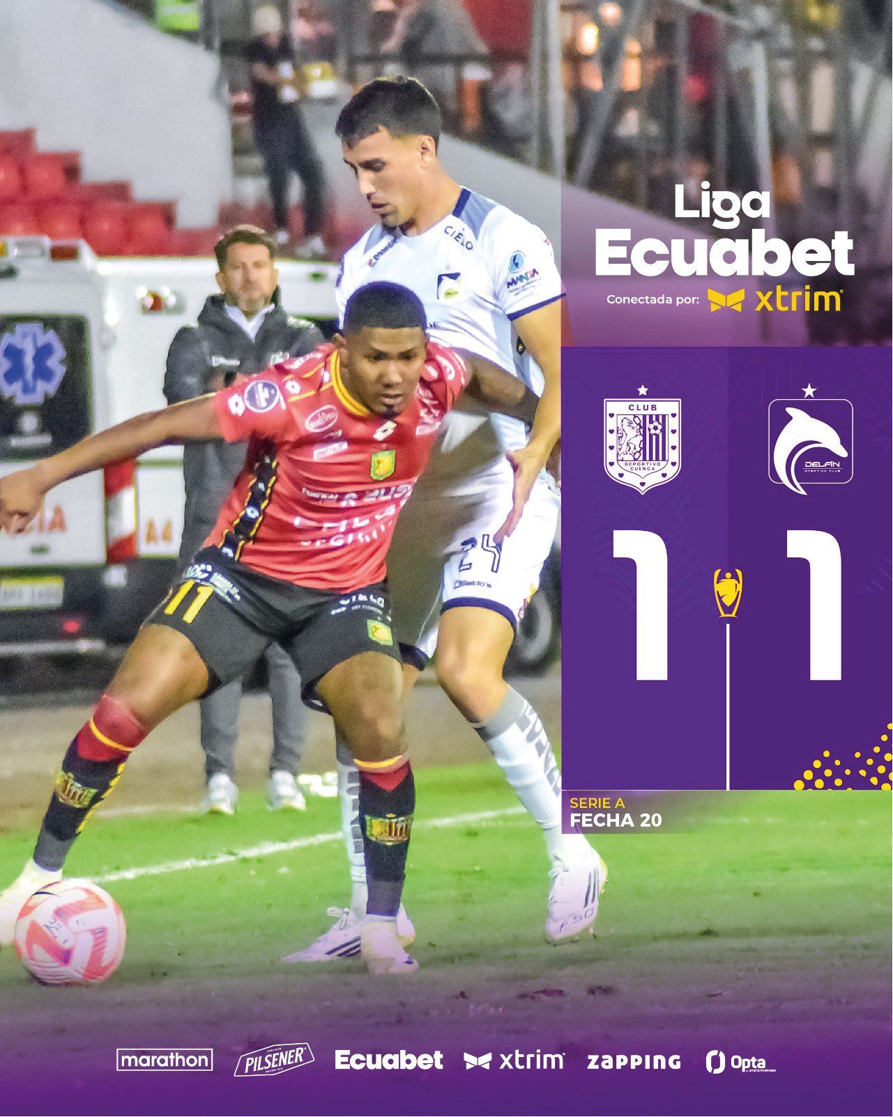 Dep. Cuenca 1-1 Delfín
