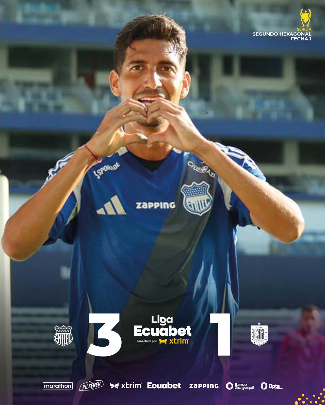Emelec 3-1 Dep. Cuenca