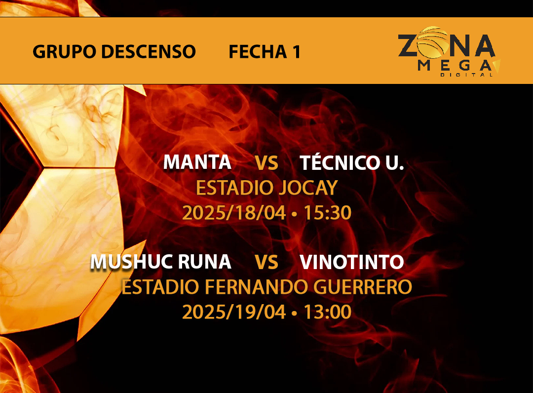 Grupo descenso Fecha 1