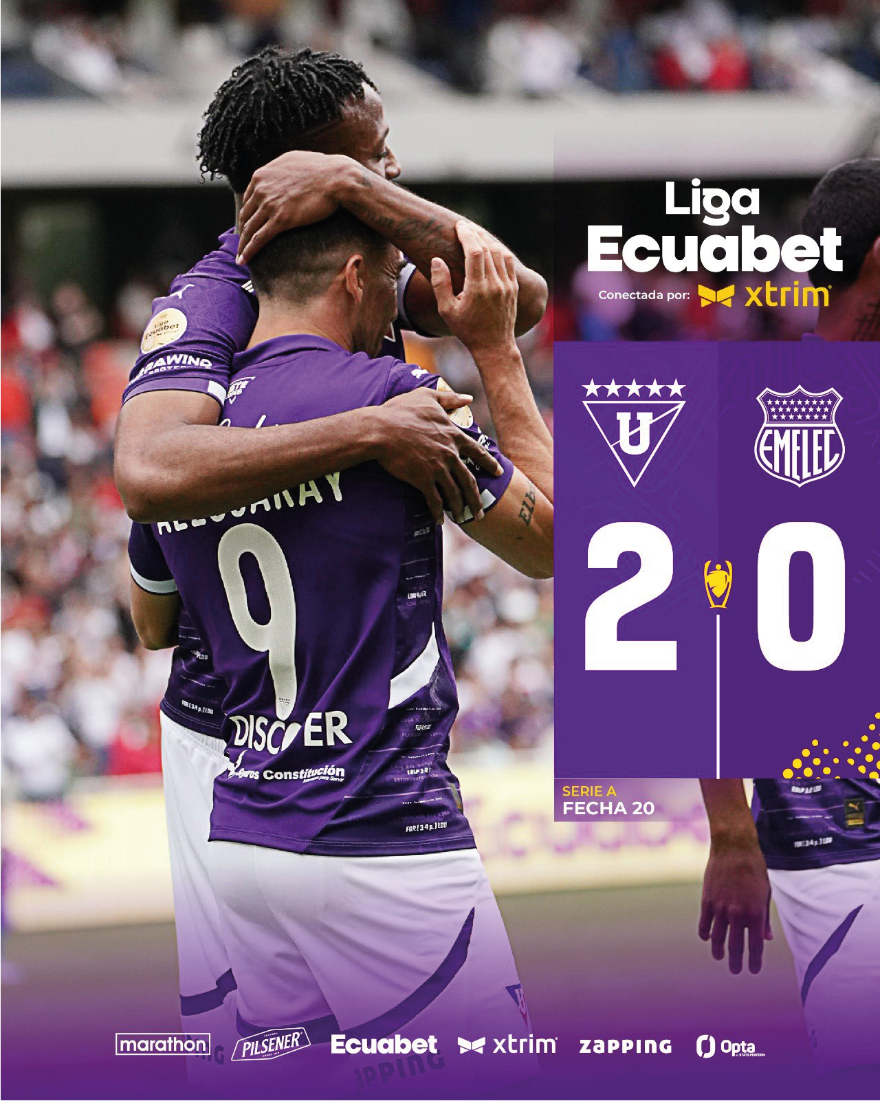 Liga de Quito 2-0 Emelec