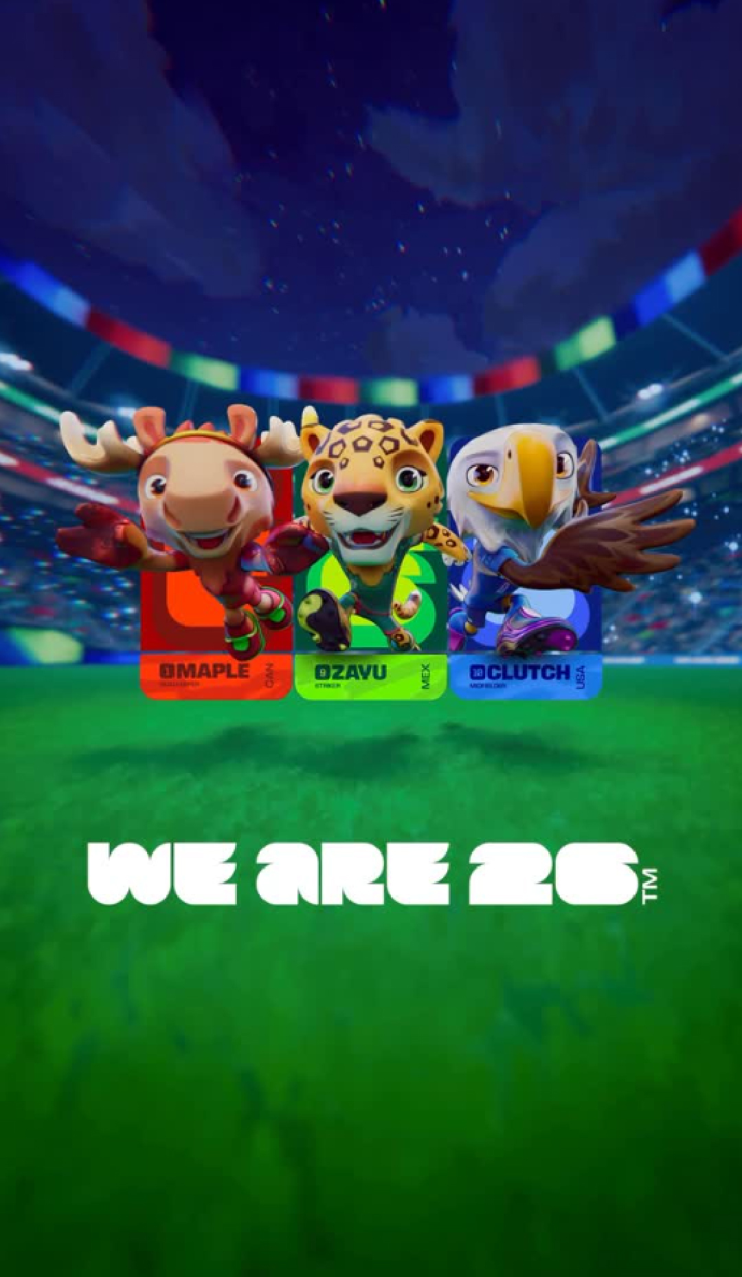 Las Mascotas Oficiales del Mundial FIFA 2026