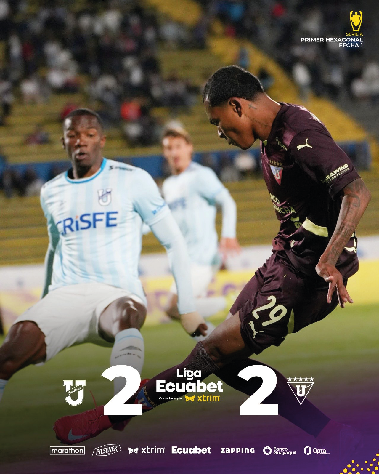 U. Catolica 2-2 Liga de Quito