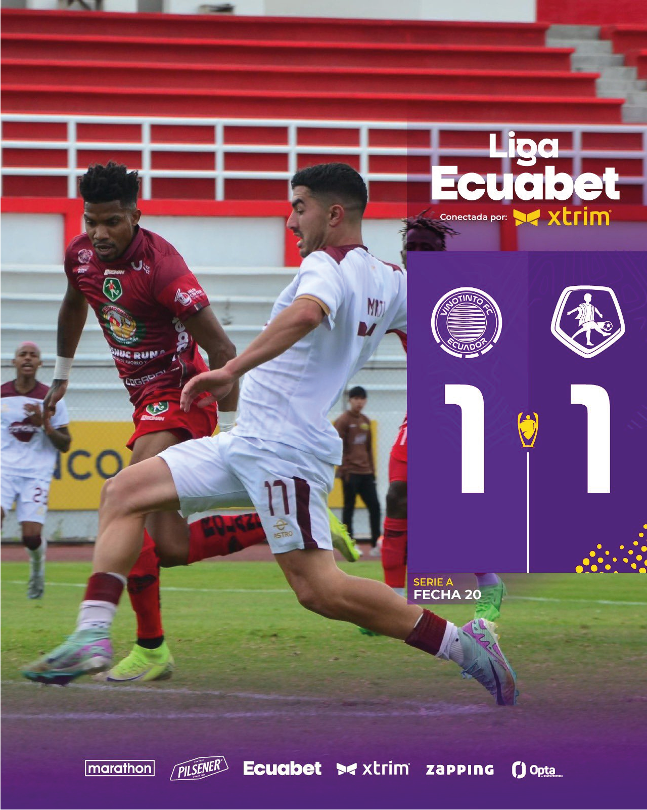 Vinotinto 1-1 Mushuc Runa