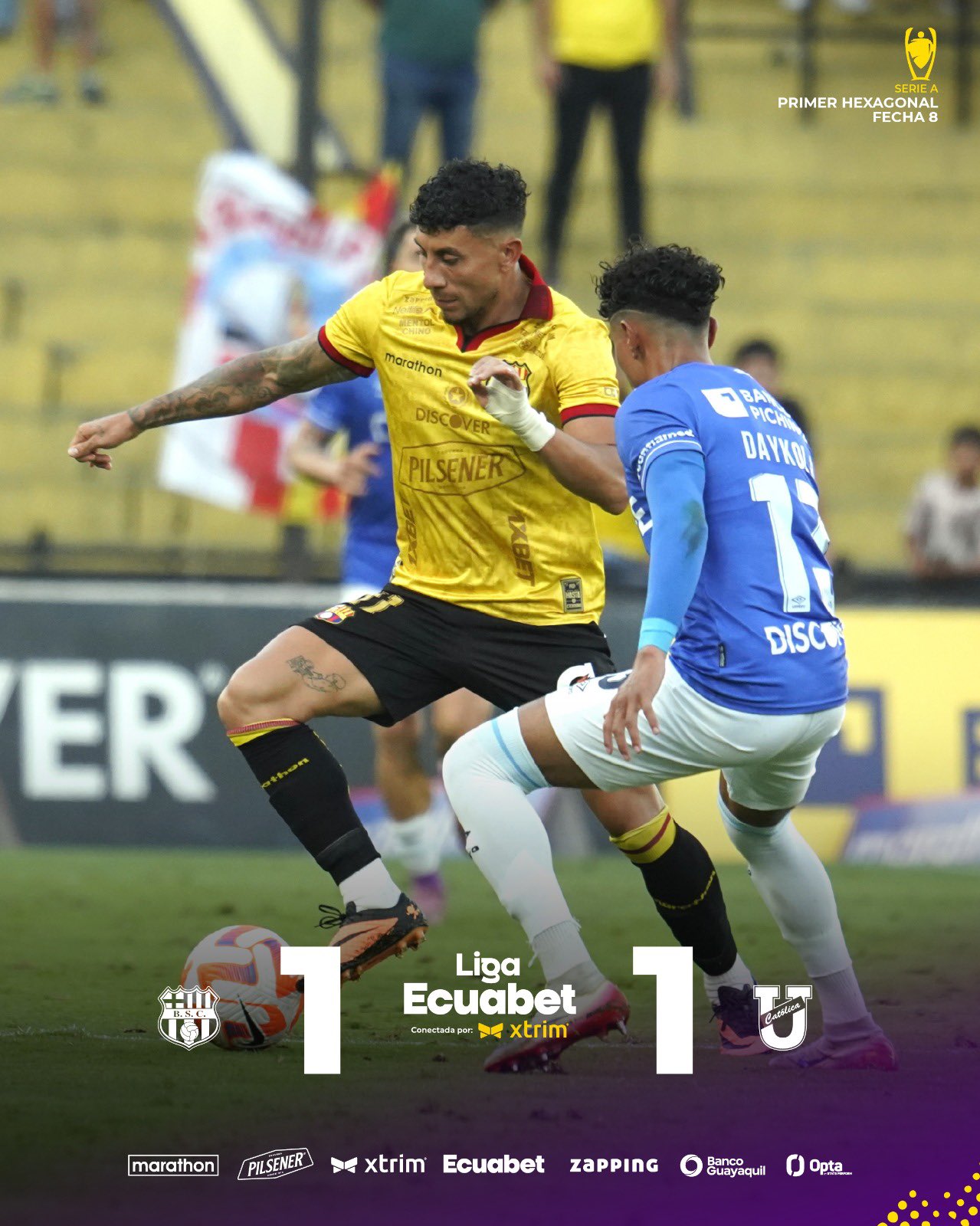 Barcelona 1-1 U Católica