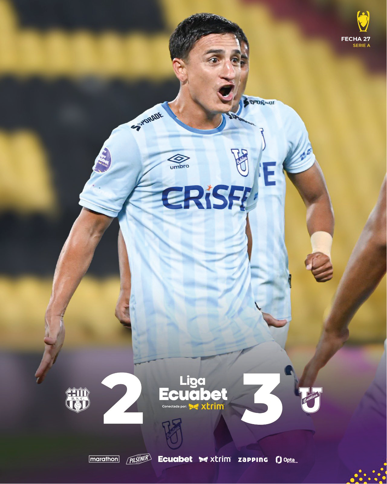 Barcelona 2-3 U. Católica