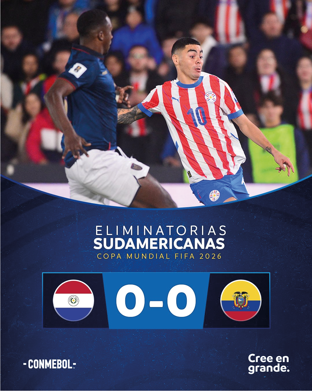 Paraguay 0-0 Ecuador