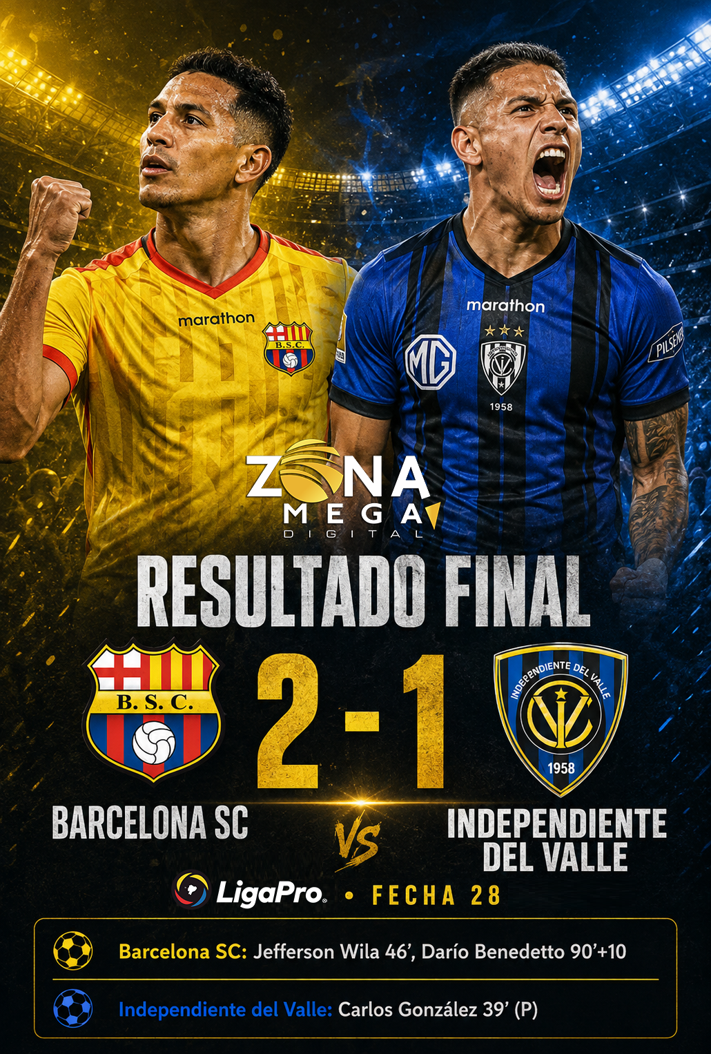 Macará 4 - 3 