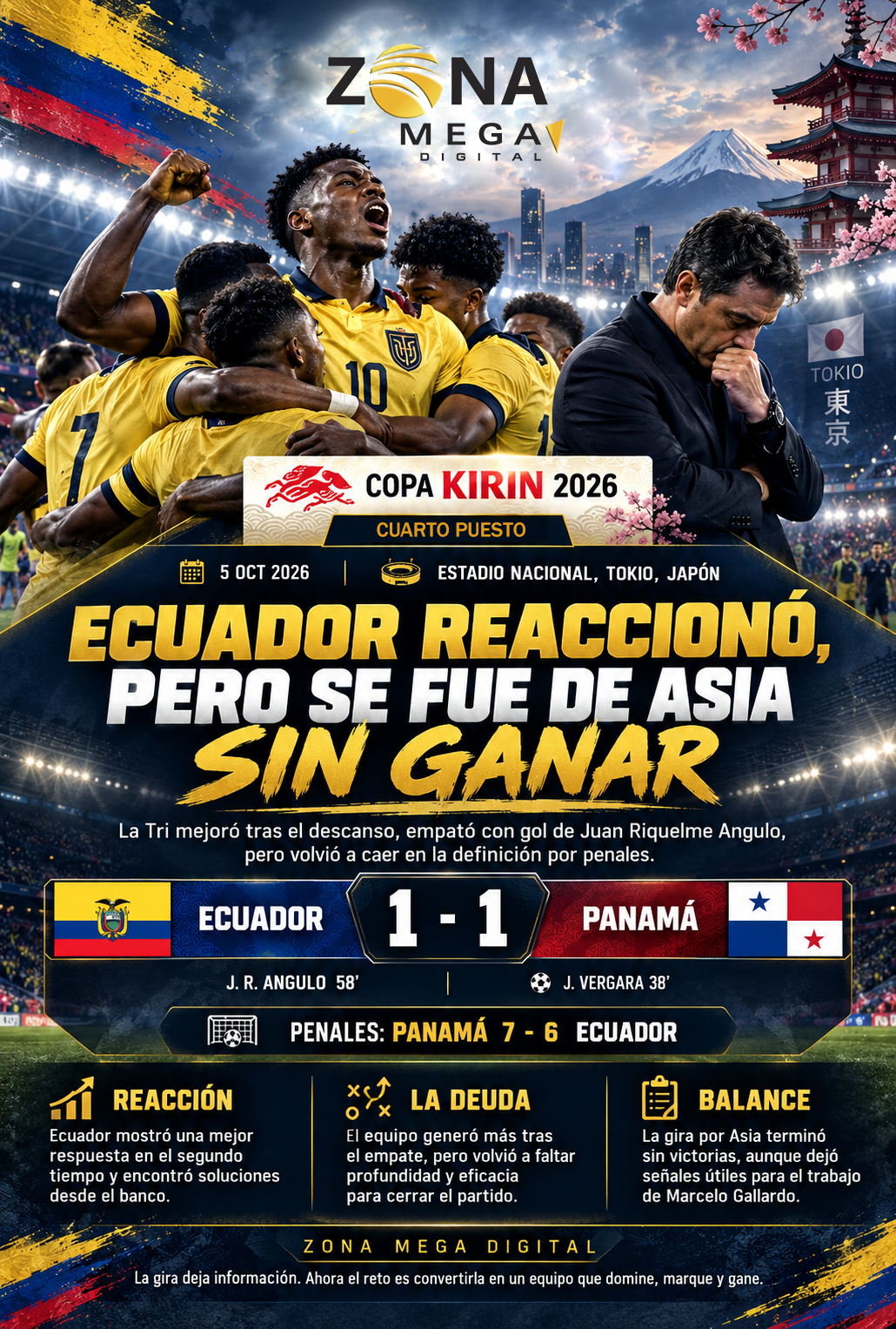 Ecuador en Copa Kirin 2026