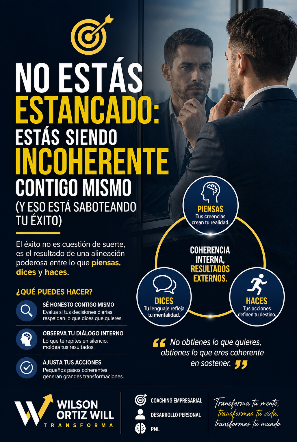 No Estas estancado