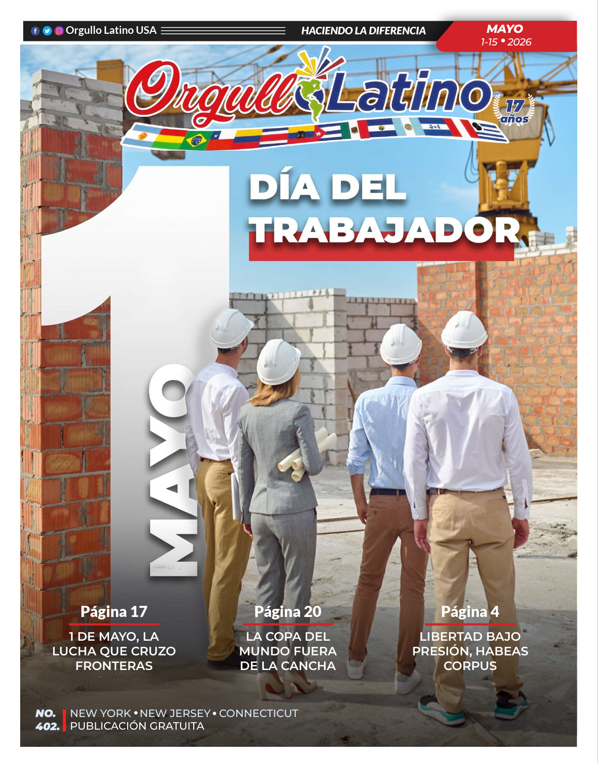 Revista Orgullo Latino edición 402