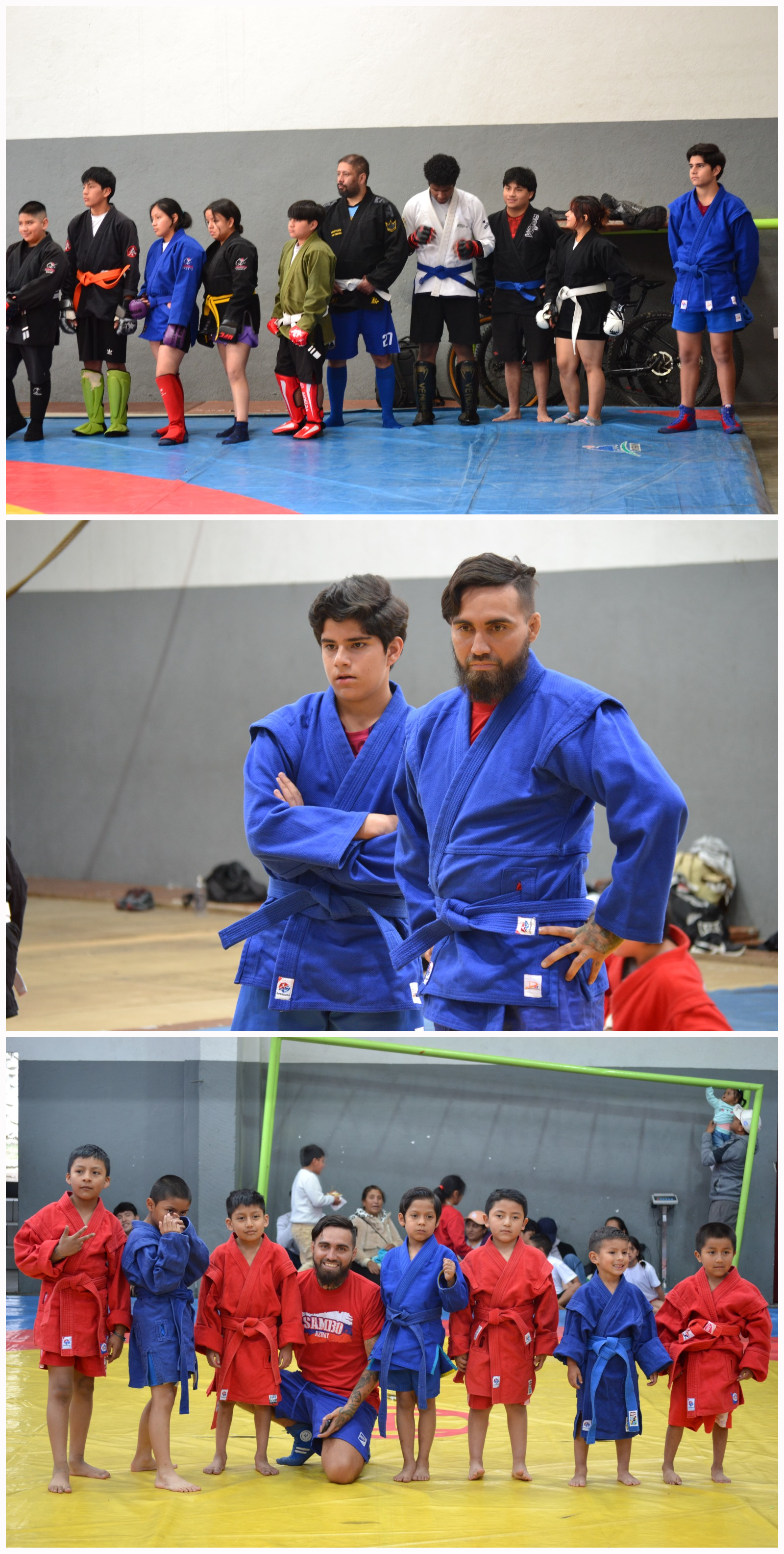 Cuenca fue sede del Primer Tope Nacional de Sambo para niños, niñas y adolescentes